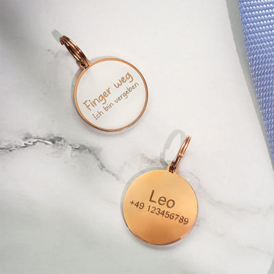 Dog Tag - "Hands Off"