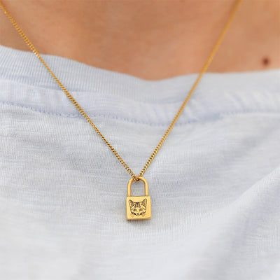 Padlock Necklace