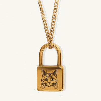 Padlock Necklace