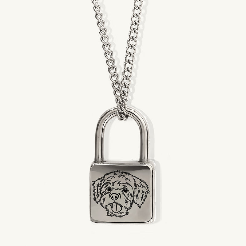 Padlock Necklace