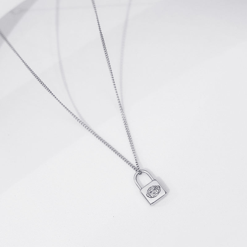 Padlock Necklace